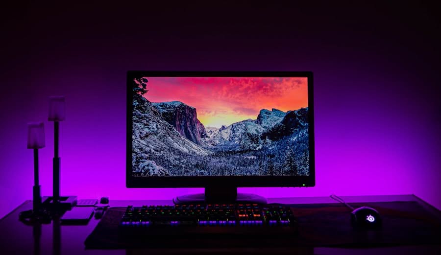 Photo Computer Screen