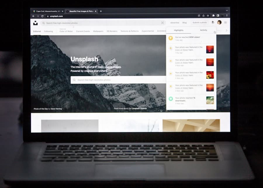 Photo wordpress website management